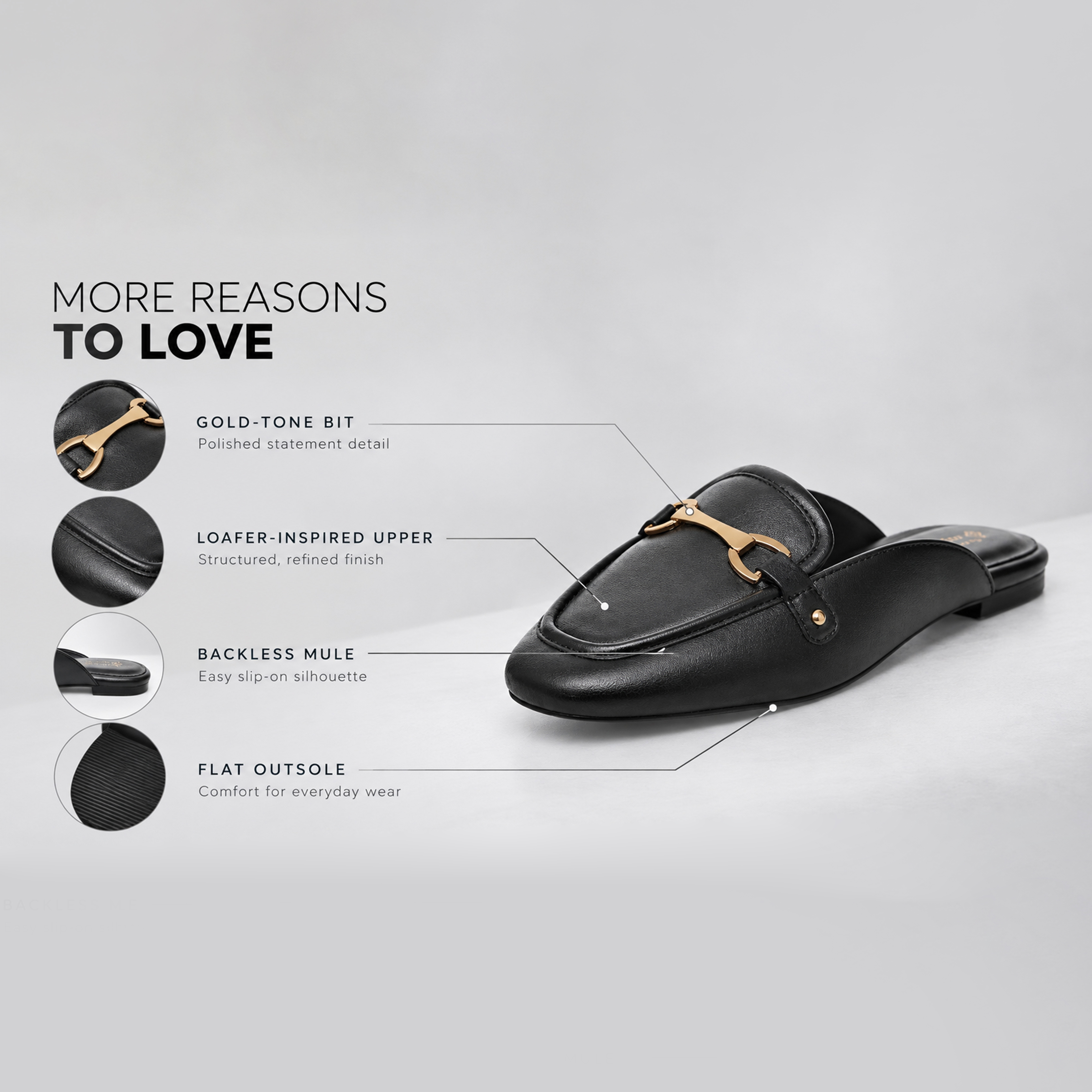 ALYAH BLACK Women Shoes image number 3
